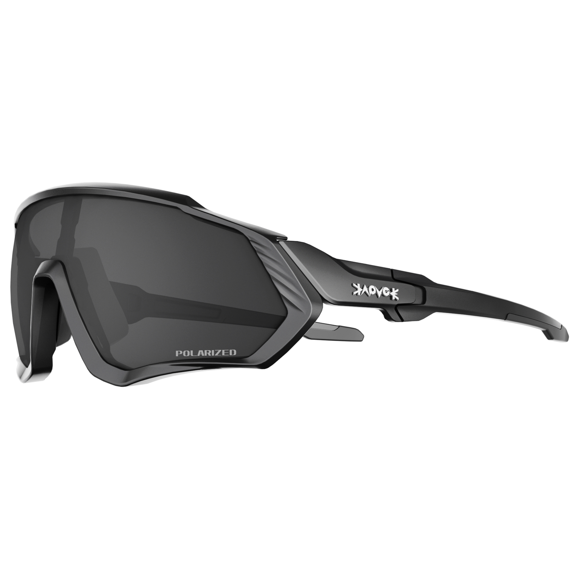 Mountain Biking Sunglasses - Kapvoe Men Polarized Sunglasses Cycling Glasses