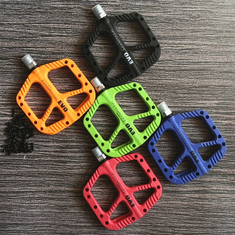 Pedal Platform Flat - New Mountain Bike Pedal Nylon Fiber