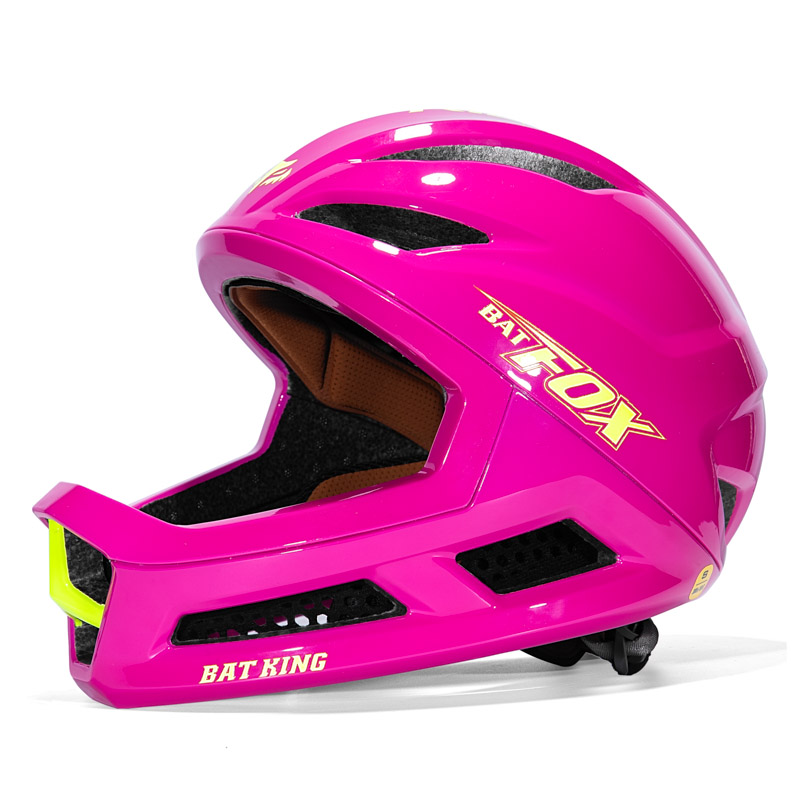 Mountain Biking Helmet Kids - BATFOX Kids Full Face Mountain Bike