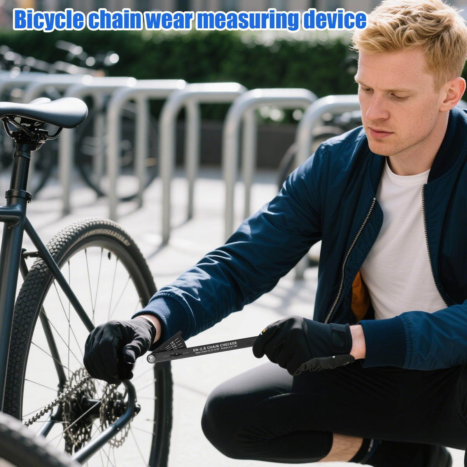 Mountain Biking For Beginners - Bike Chain Wear Gauge Bike Chain