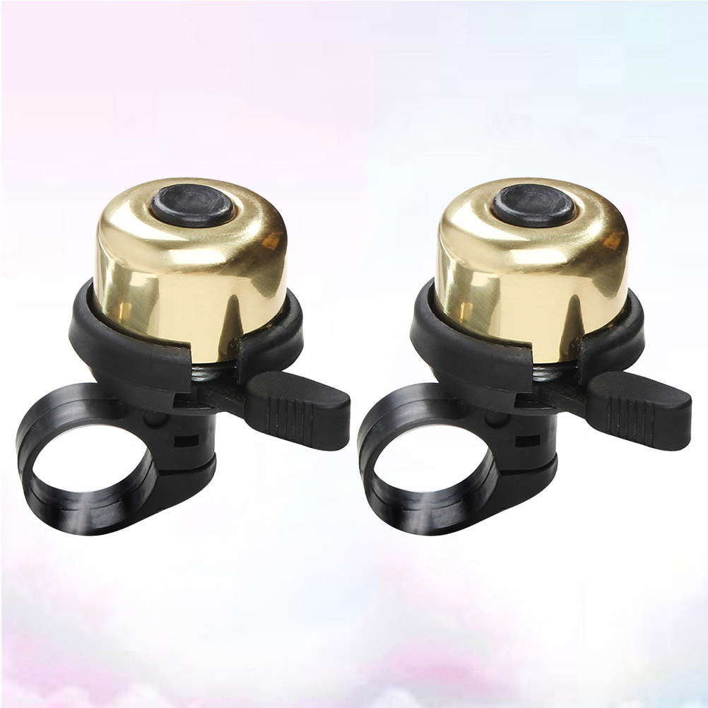 Mountain Biking Essentials - 2Pcs Copper Bike Bell Mini Ringing