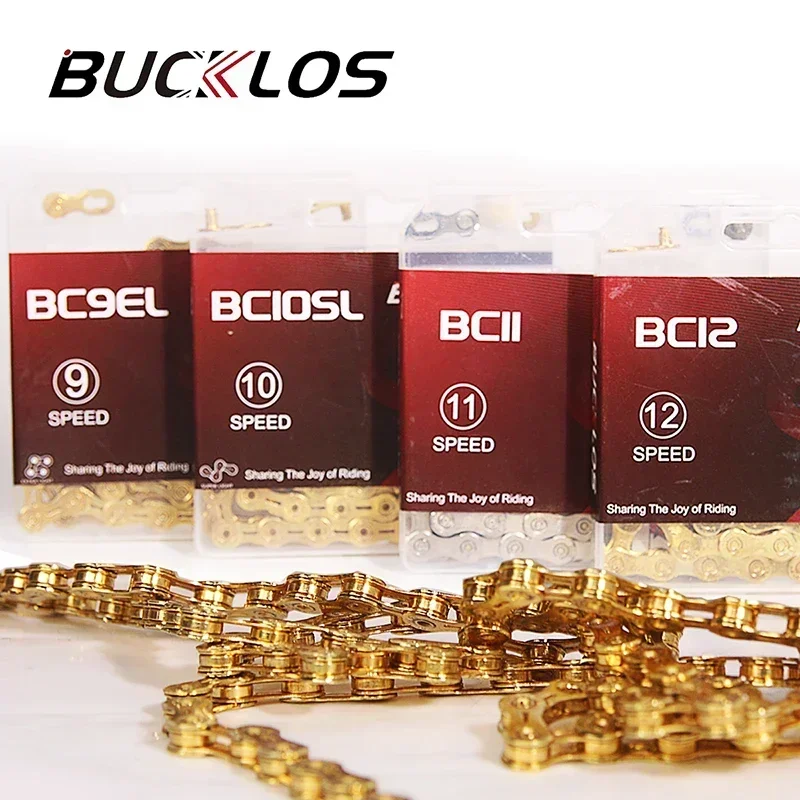 Mountain Biking Bc - BUCKLOS Bike Chain MTB 12 Speed