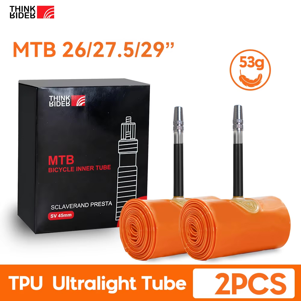 Mountain Biking Shoes - ThinkRider 2PSC Ultralight Bike Inner Tube