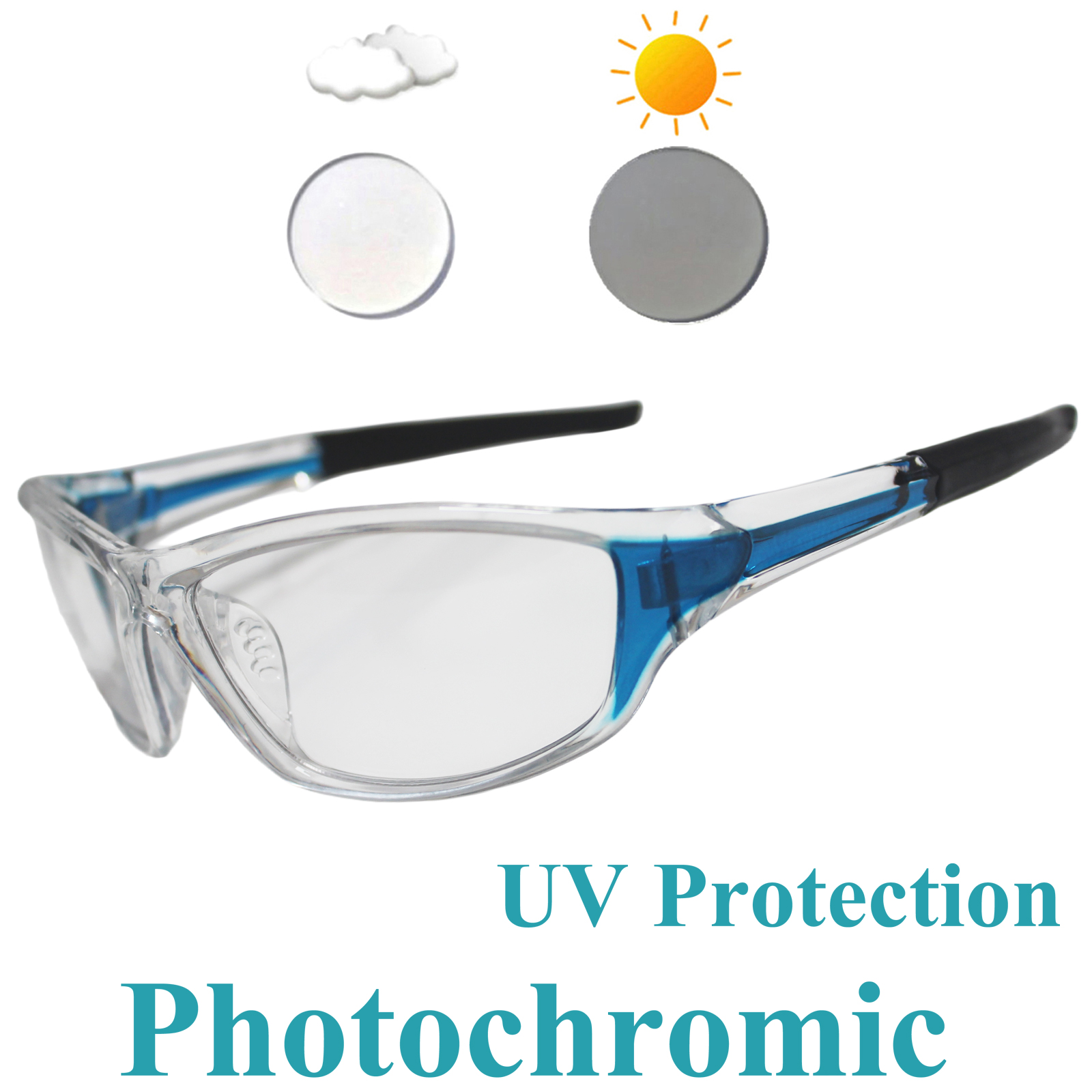 Mountain Biking Sunglasses - Photochromic Glasses Bicycle Eyewear Men Women