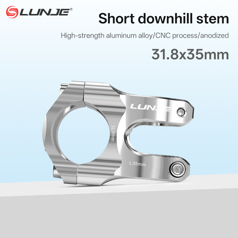 Handlebar Riser Stem - CNC Ultralight Bicycle Stem 31.8x35mm MTB