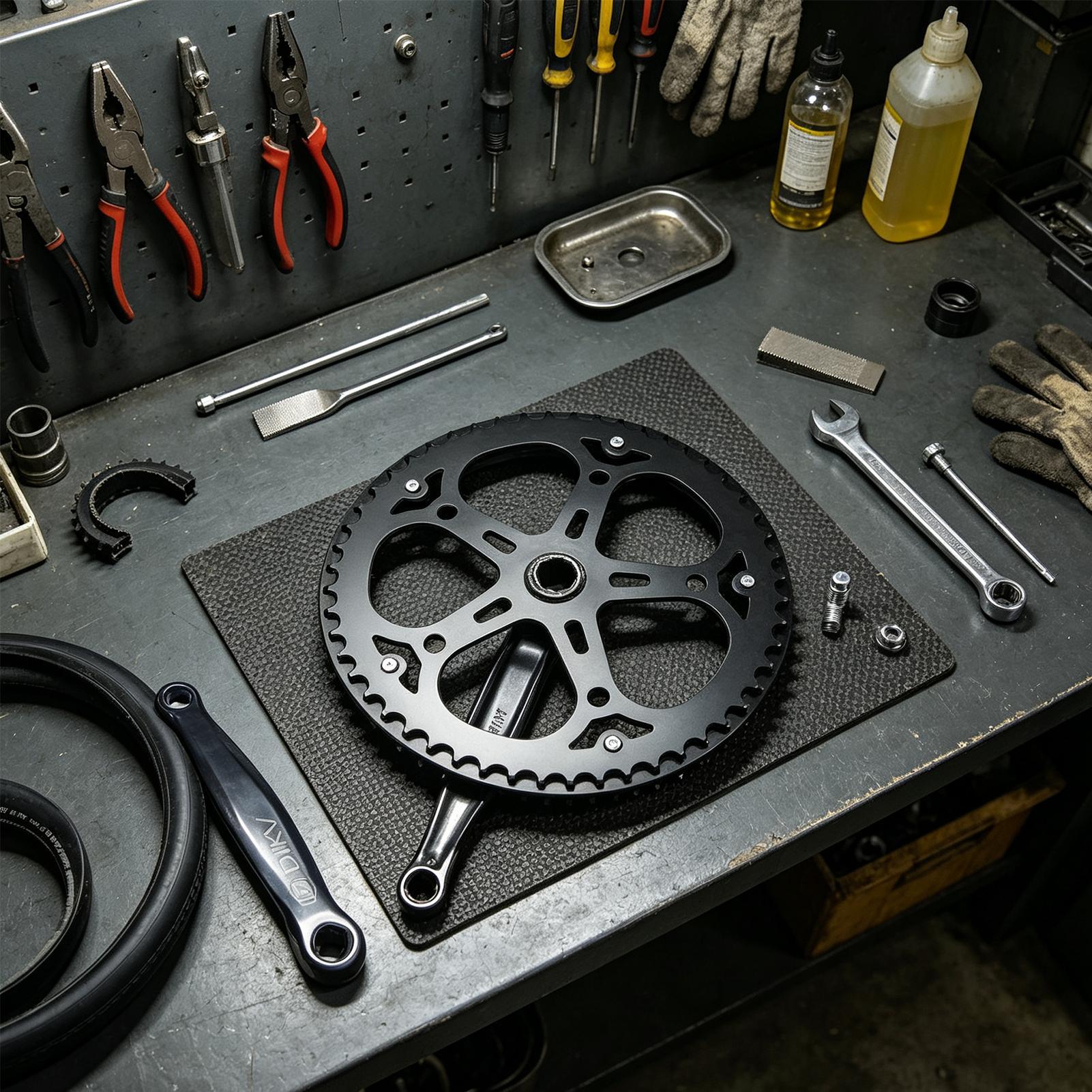 Mountain Biking For Beginners - Chain Sprocket 40/48/52T Wheel Gear Replacement