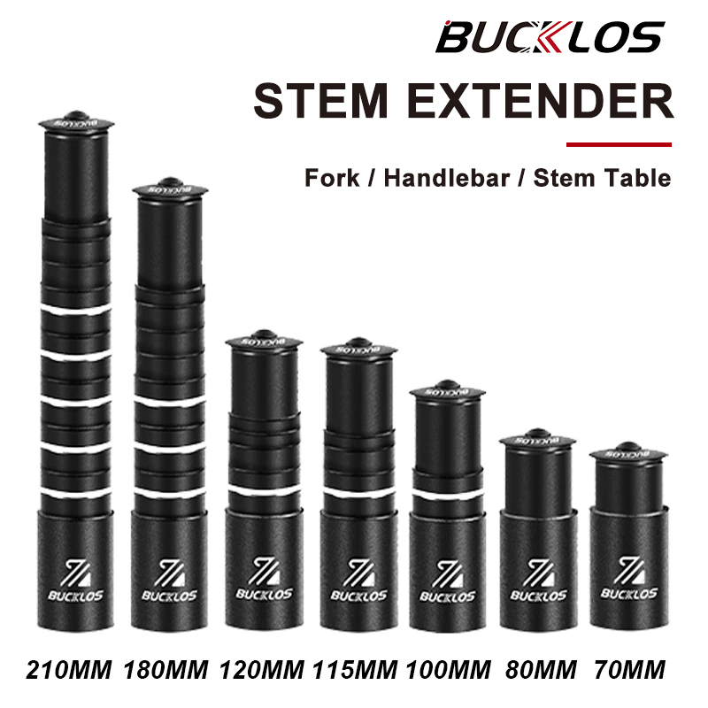 Handlebar Riser Stem - BUCKLOS Bike Handlebar Stem Height Extender