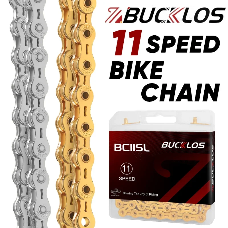 Mountain Biking Bc - BUCKLOS 11 Speed MTB Chain 116