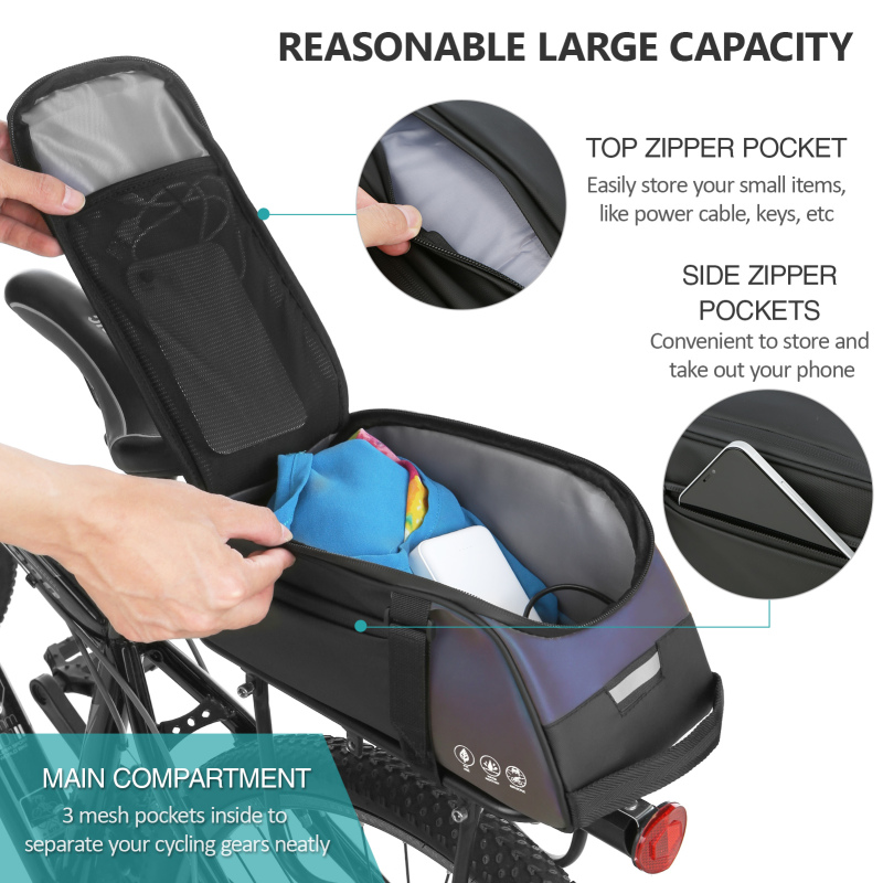 Reflective Mountain Bicycle Se - Mountain Biking Fanny Pack recension och pris