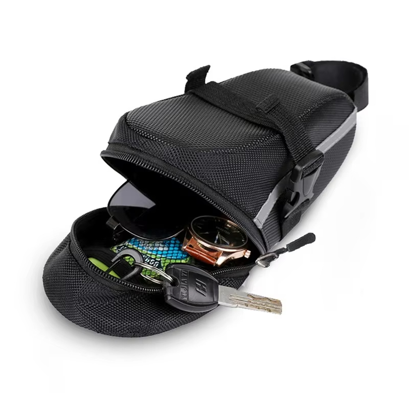 Nylon Bicycle Bag Waterproof M - Mountain Biking Fanny Pack recension och pris