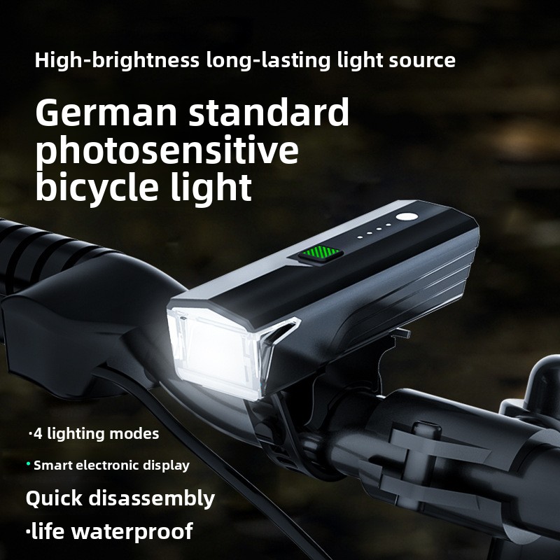 Waterproof Mountain Bike Light - Mountain Biking Essentials recension och pris