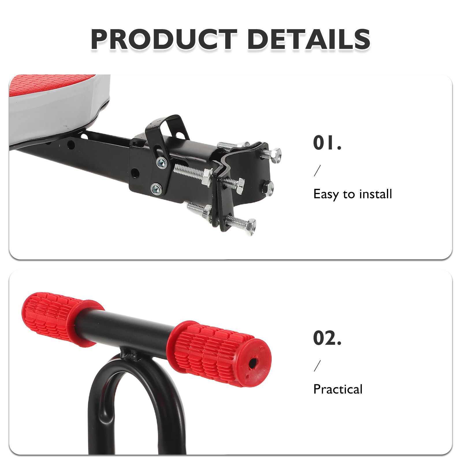 Child Bike Seat Front Mounted  - Mountain Biking Kids recension och pris