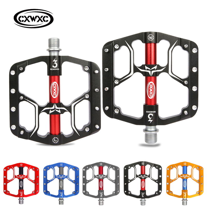 CXWXC V15 Bicycle MTB Pedals 3 - Pedal Platform Flat recension och pris