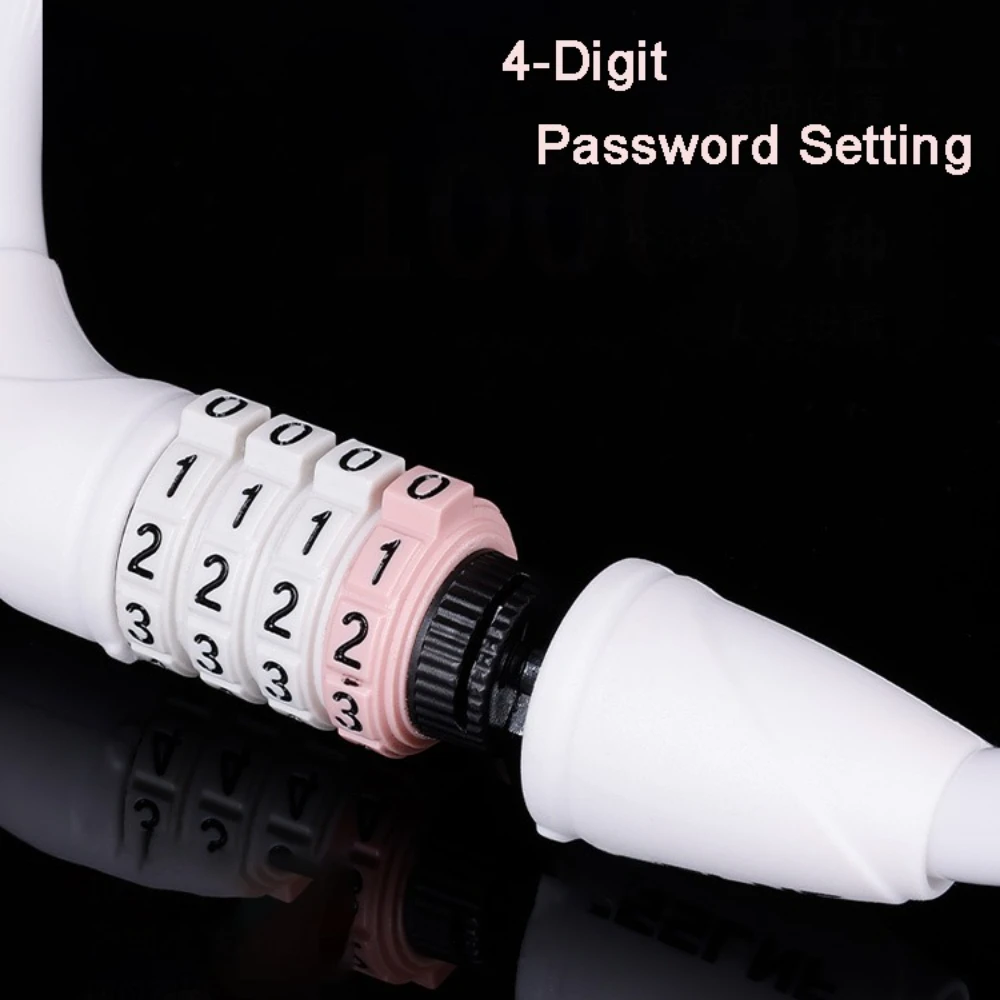 Outdoor Bike Lock 4-Digit Pass - Mountain Biking Essentials recension och pris