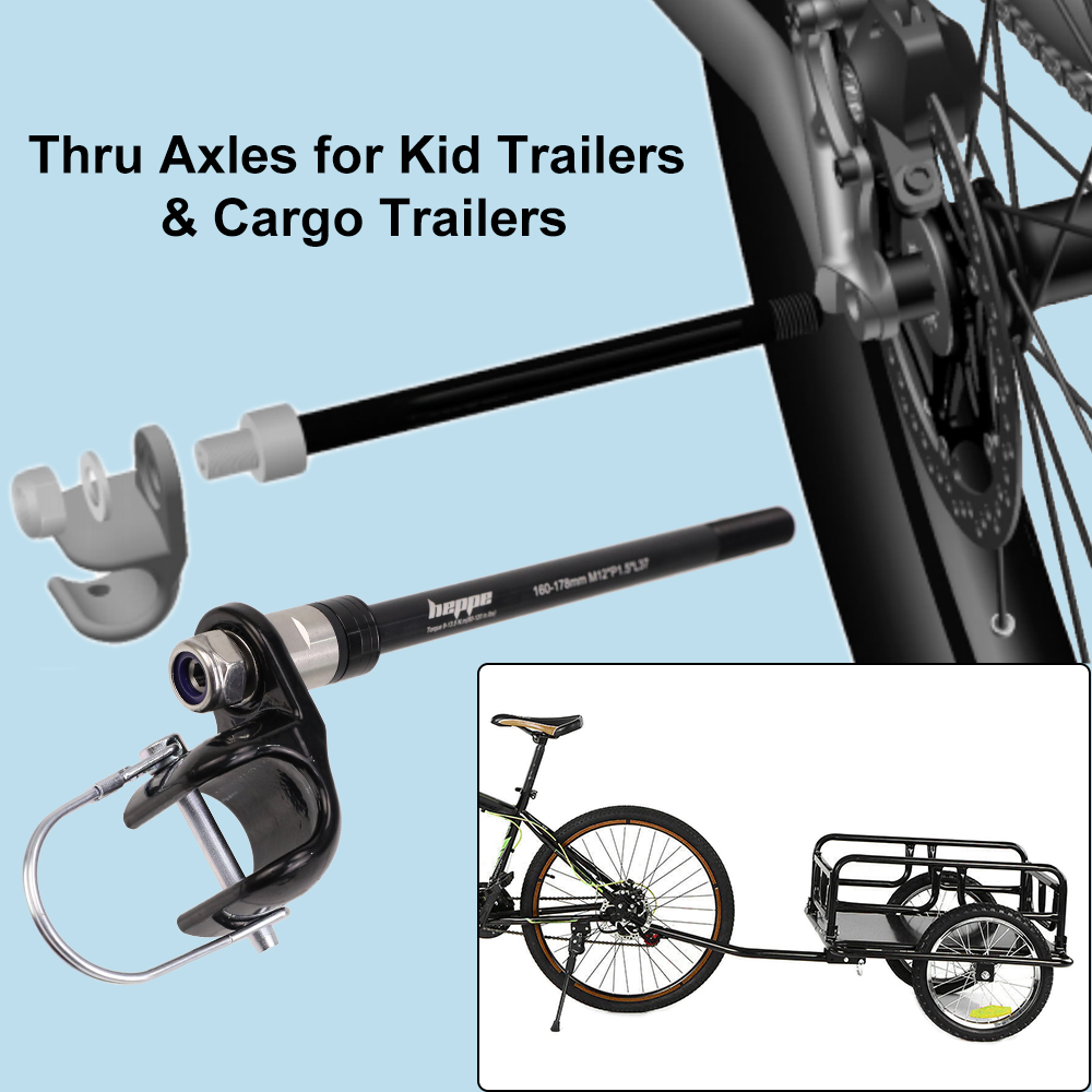 HEPPE Bicycle Trailer Thru Axl - Mountain Biking Kids recension och pris