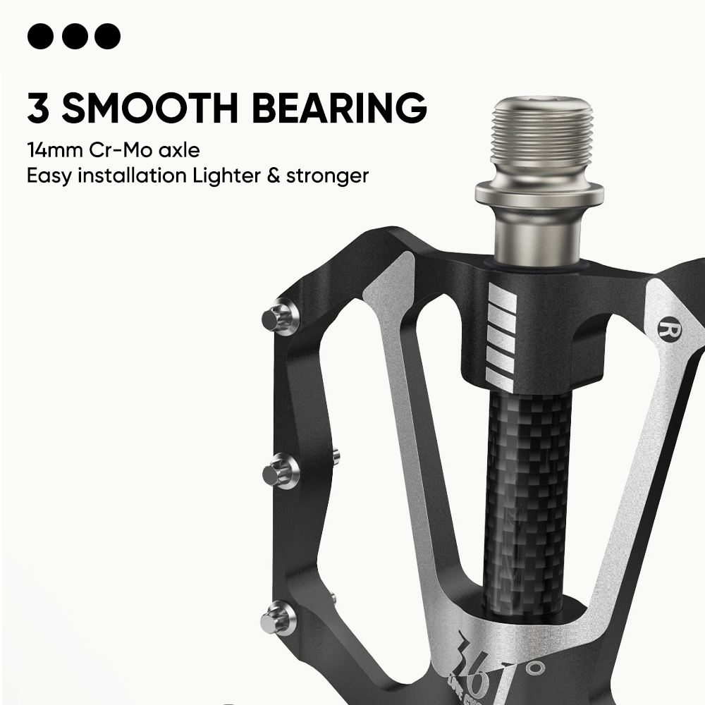 361 Degrees 3 Bearings Bike Pe - Pedal Platform Flat recension och pris