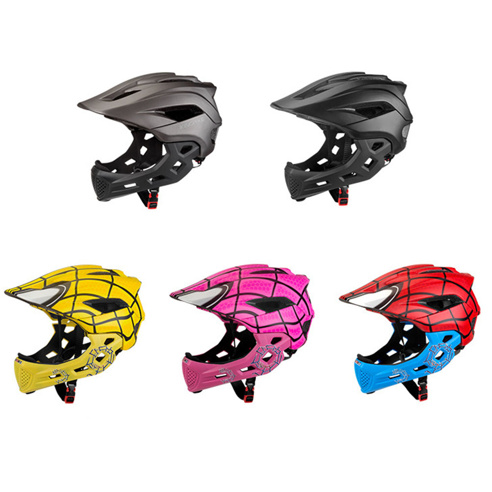 2 in 1 Kids Full Face Bike Hel - Mountain Biking Helmet Kids recension och pris