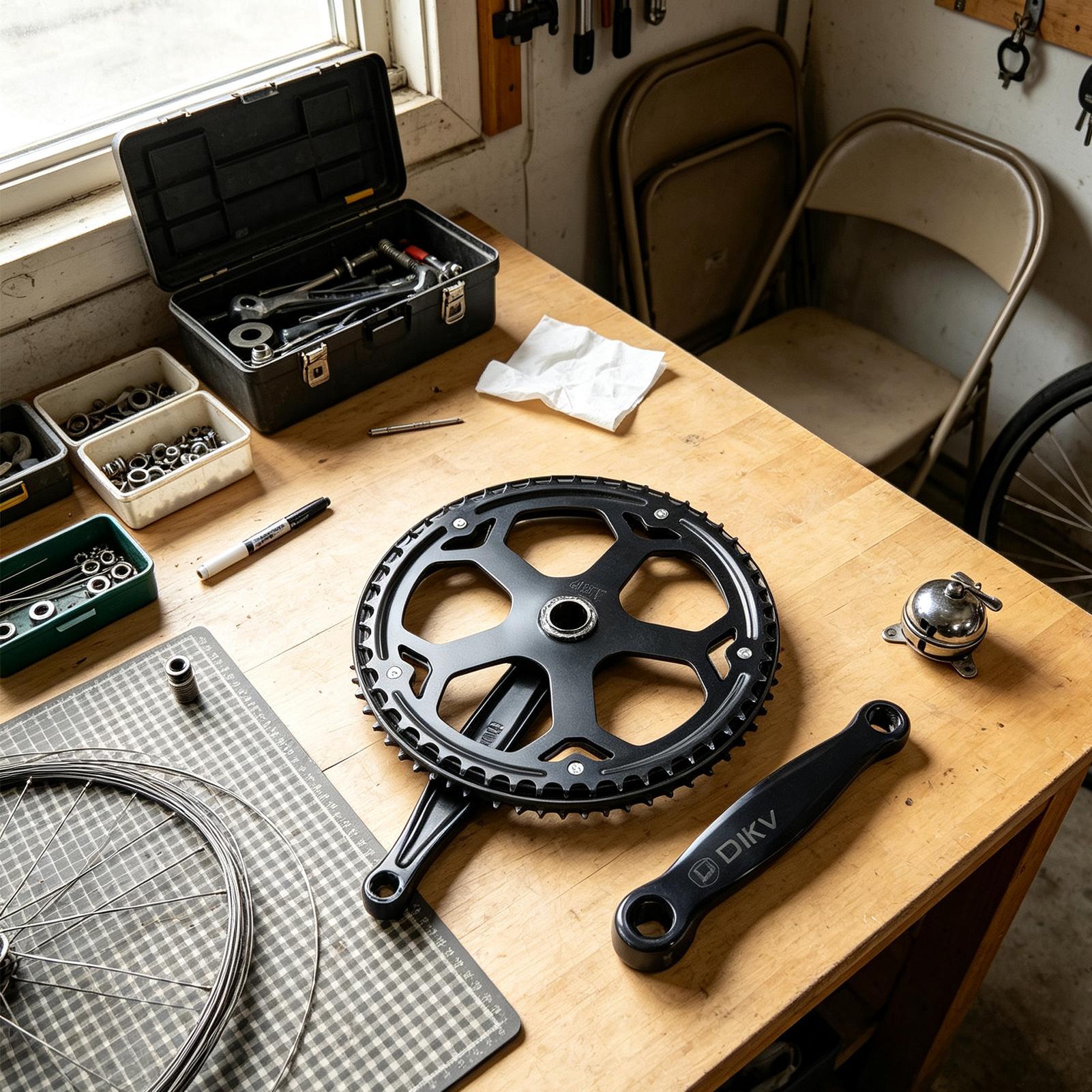 Rear Sprocket 40/48/52T Crank  - Mountain Biking For Beginners recension och pris