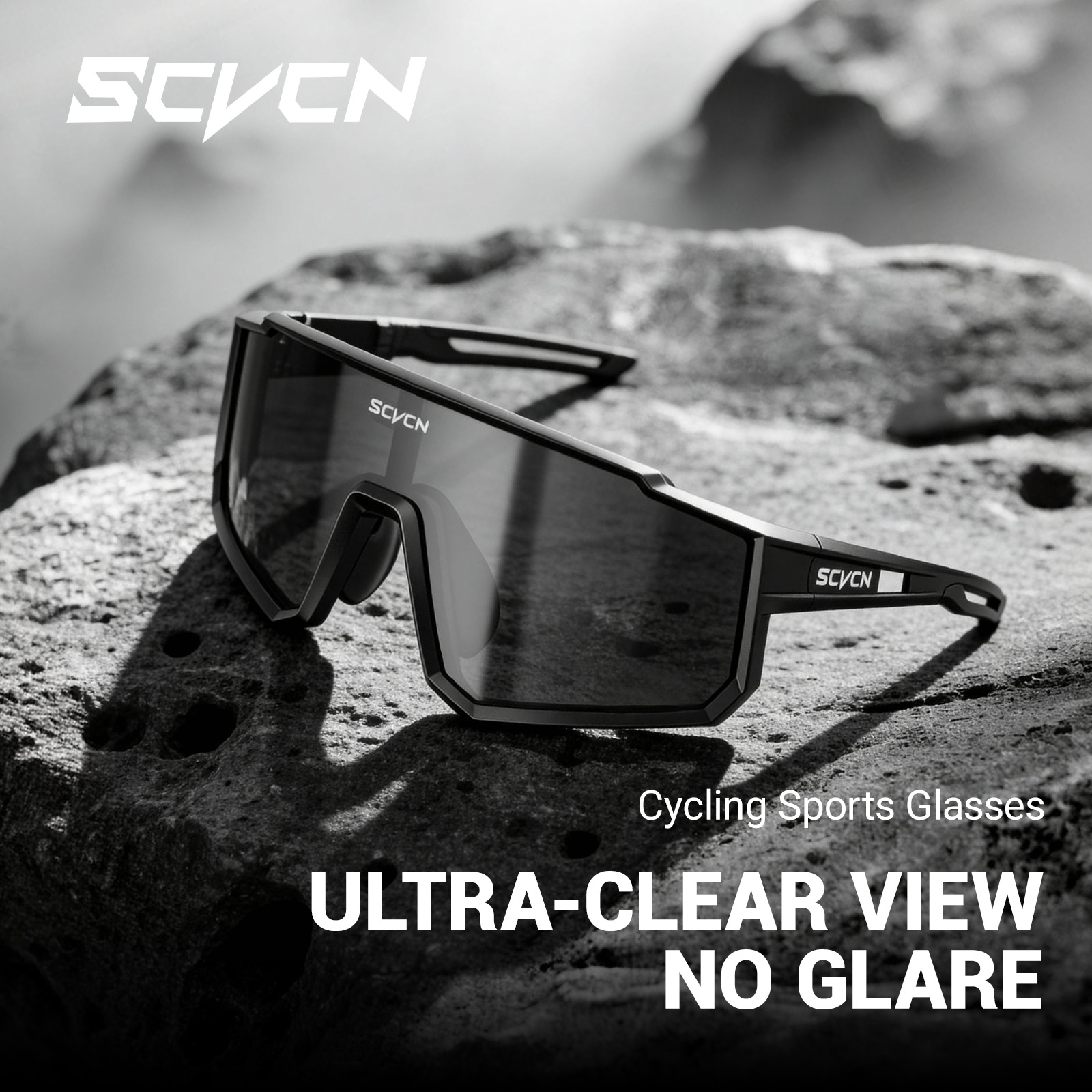 SCVCN UV400 HD Hiking Cycling  - Mountain Biking Sunglasses recension och pris