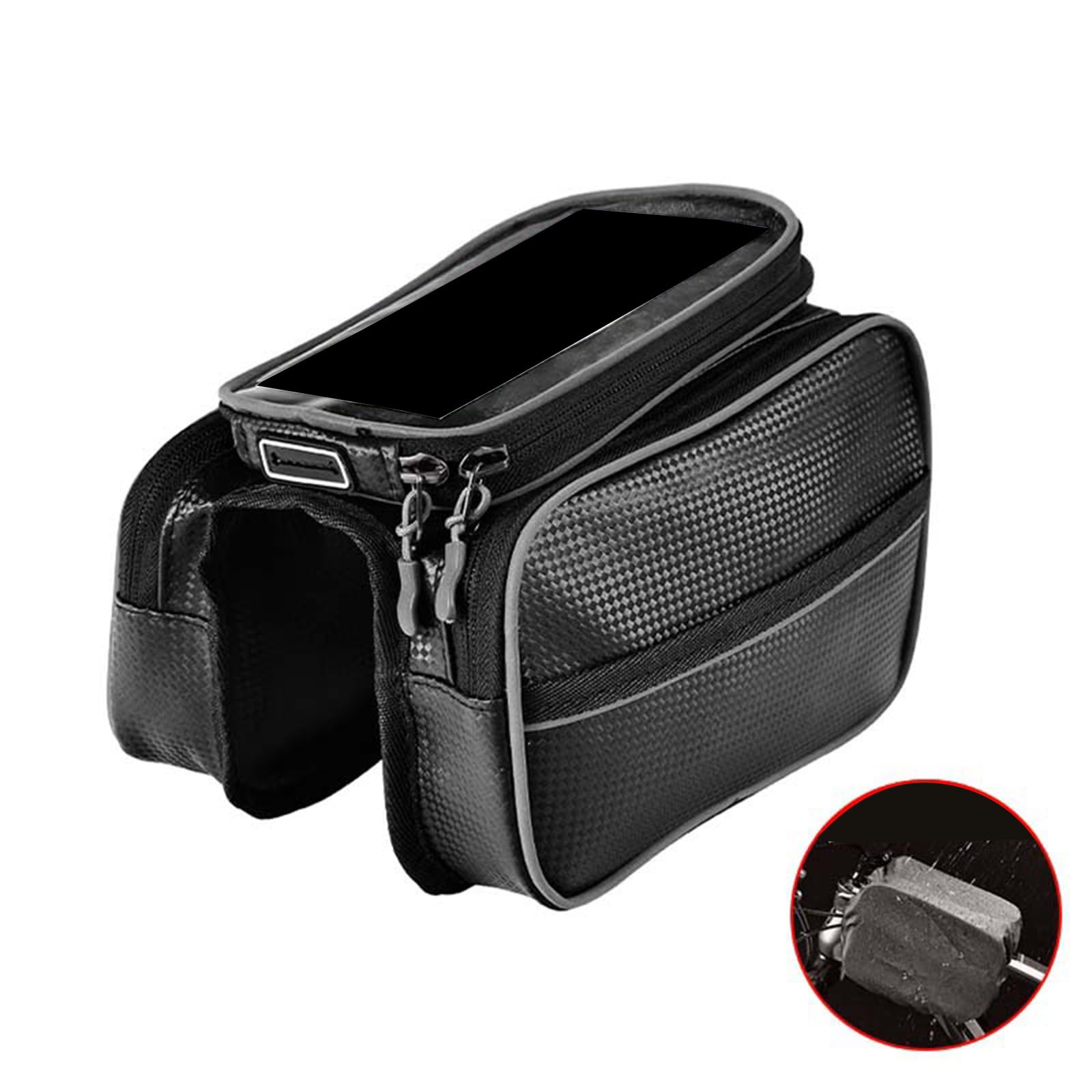 Cycling Front Frame Tube Bag f - Mountain Biking Essentials recension och pris
