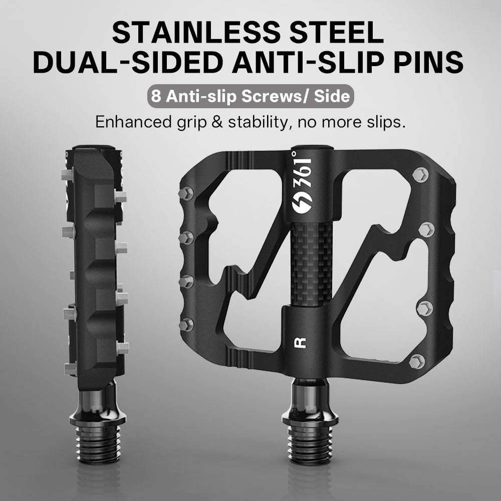 361 Degrees 3 Bearings Bike Pe - Pedal Platform Flat recension och pris