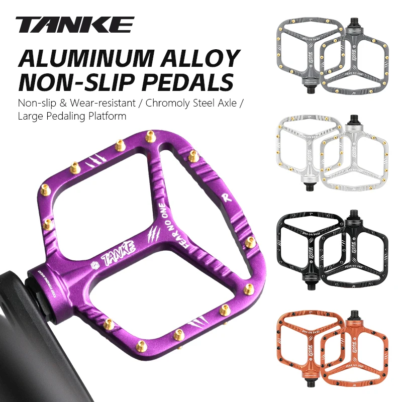 TANKE MTB Pedals Aluminum Allo - Pedal Platform Flat recension och pris