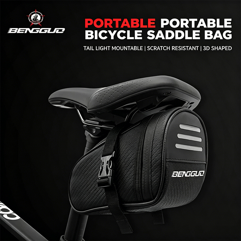 BENGGUO Bicycle Saddle Bag Sma - Mountain Biking Fanny Pack recension och pris