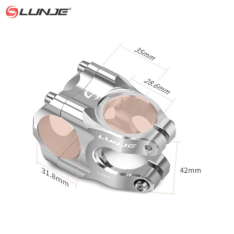 CNC Ultralight Bicycle Stem 31 - Handlebar Riser Stem recension och pris