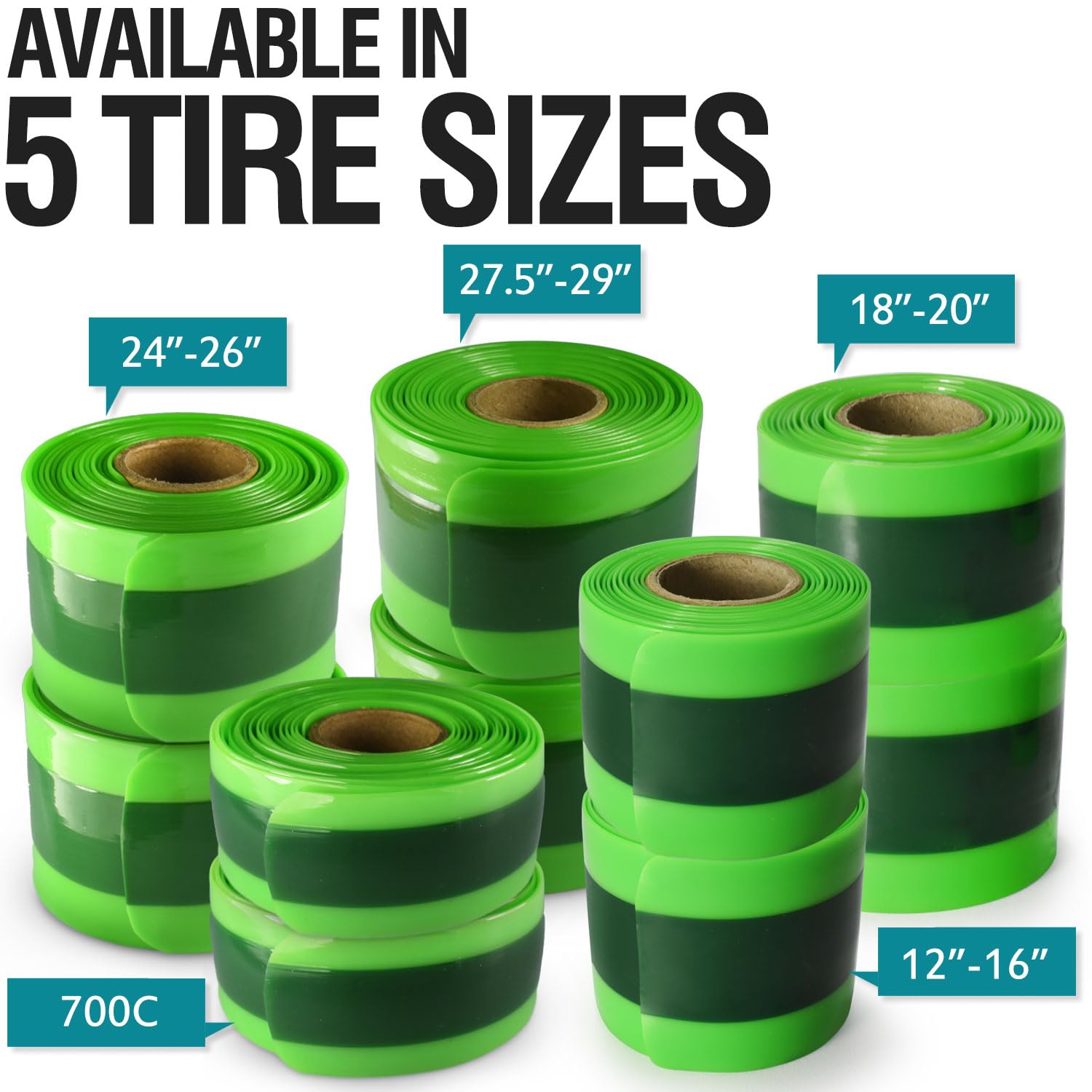 Bike Tire Liner-Help Prevent F - Mountain Biking Shoes recension och pris