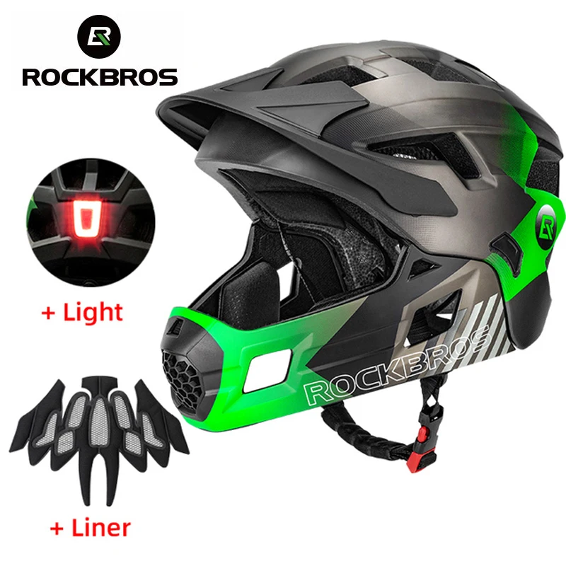 ROCKBROS Kids Detachable Full  - Mountain Biking Helmet Kids recension och pris