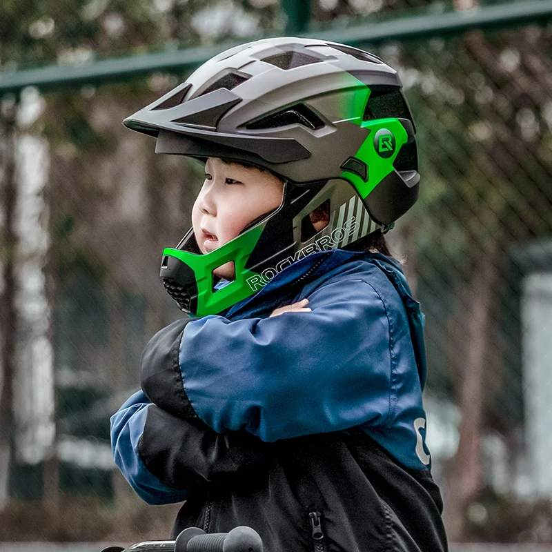 ROCKBROS Kids Detachable Full  - Mountain Biking Helmet Kids recension och pris