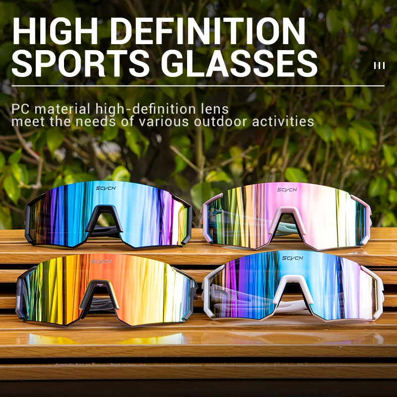 SCVCN Hot Cycling UV400 Sungla - Mountain Biking Sunglasses recension och pris
