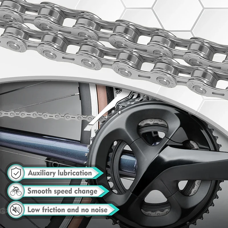 9 Speed Bicycle Chain Ultralig - Mountain Biking Bc recension och pris