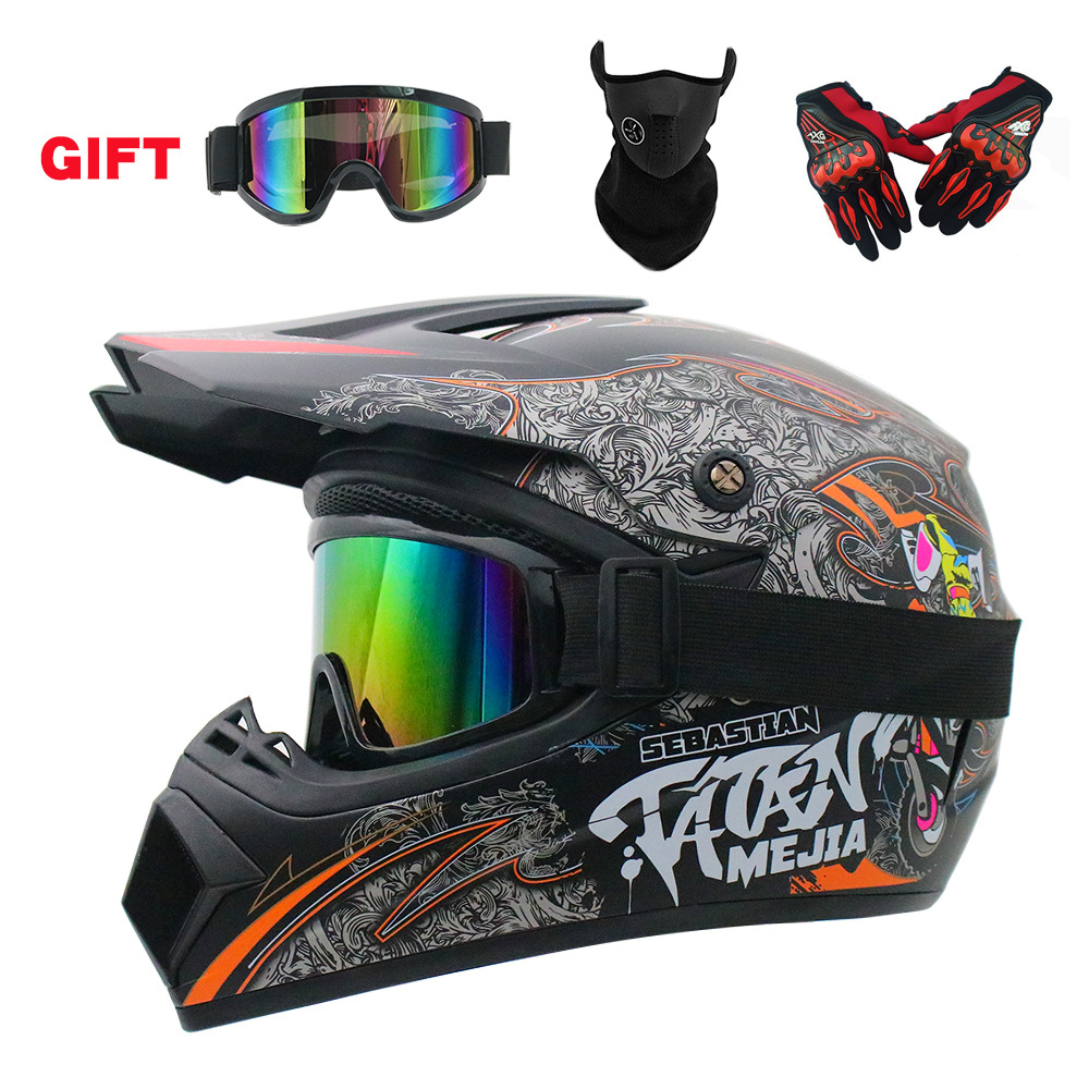 Capacete Youth Motorcycle Helm - Mountain Biking Helmet Kids recension och pris