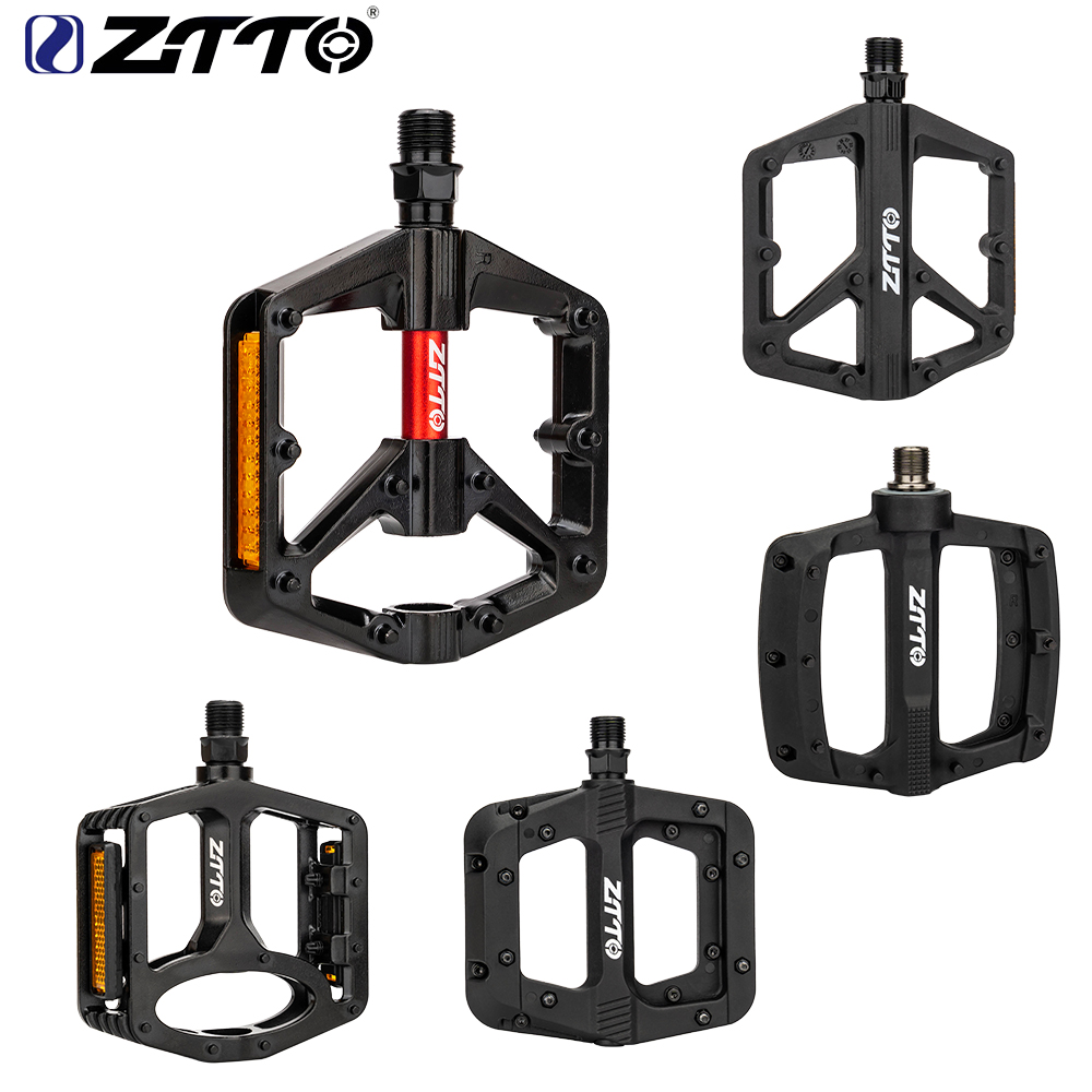 ZTTO Bicycle Pedals Nylon Peda - Pedal Platform Flat recension och pris