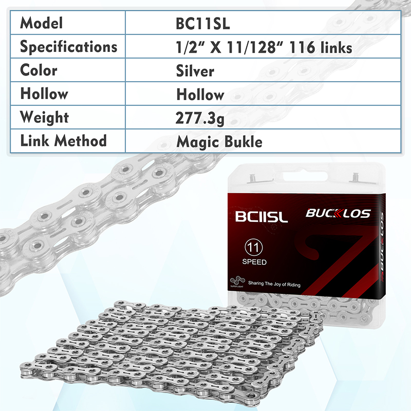 BUCKLOS MTB Bike Chain 11 Spee - Mountain Biking Bc recension och pris