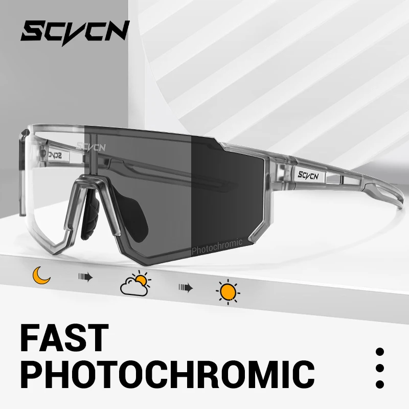 SCVCN New Outdoor Photochromic - Mountain Biking Sunglasses recension och pris