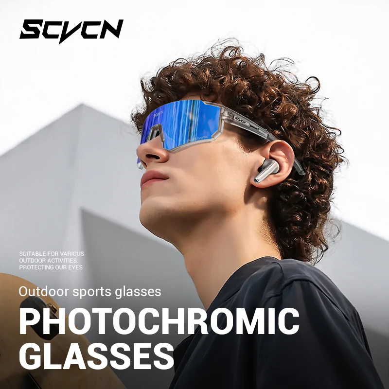 SCVCN New Outdoor Photochromic - Mountain Biking Sunglasses recension och pris