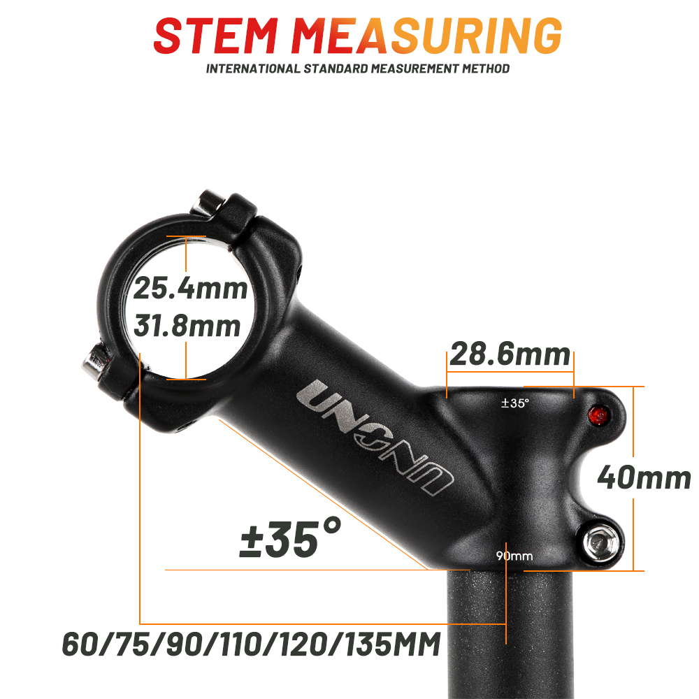 UNO Aluminum Alloy Bike Stem R - Handlebar Riser Stem recension och pris
