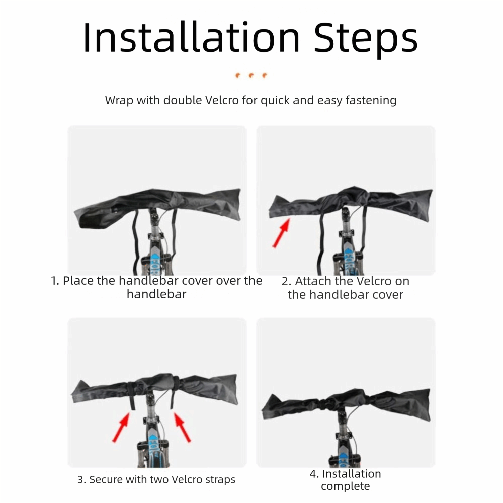 Waterproof Bike Handlebar Prot - Mountain Biking Protective Gear recension och pris