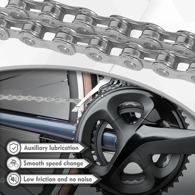 BUCKLOS 8 Speed Bicycle Chain  - Mountain Biking Bc recension och pris