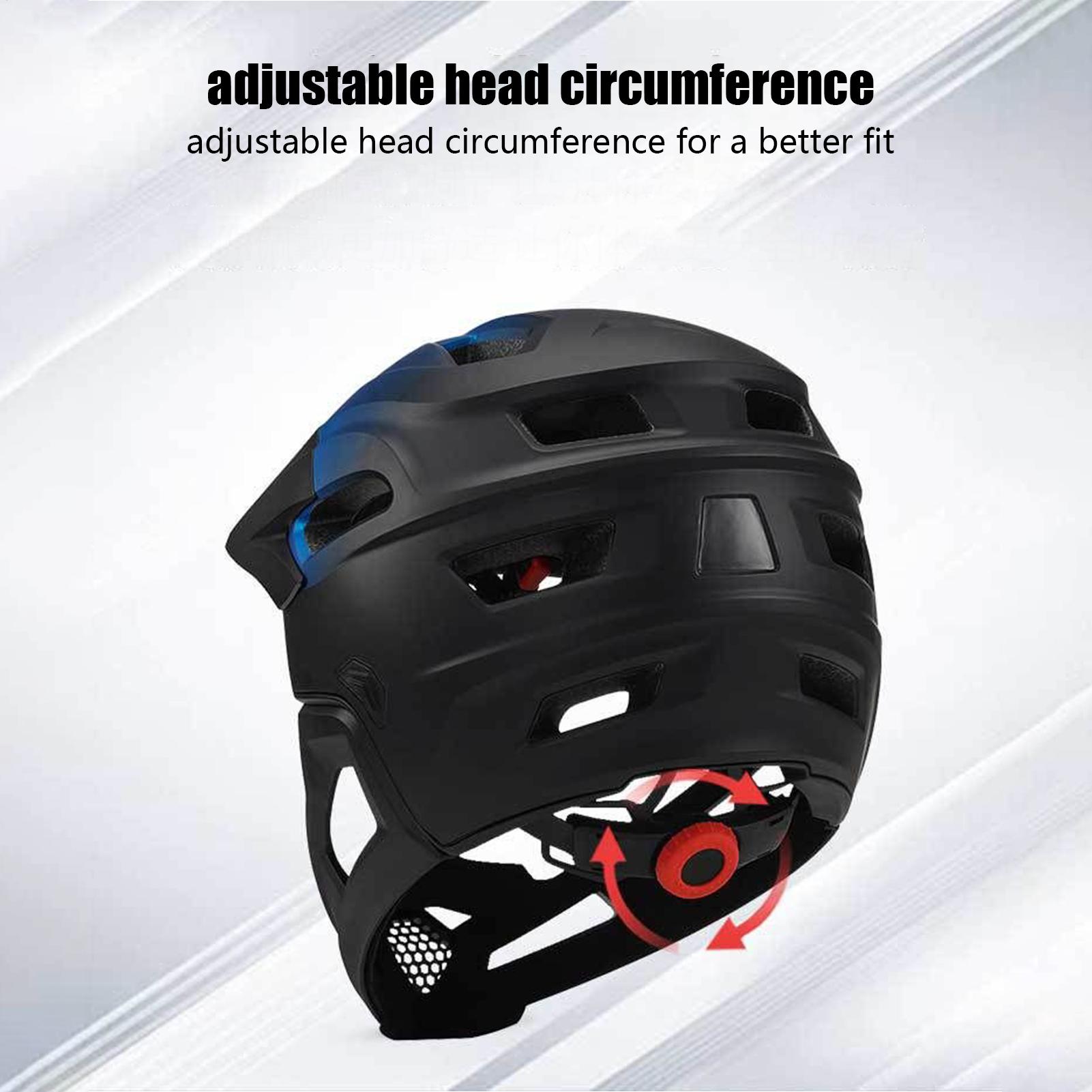 Detachable Full Face Bicycle H - Mountain Biking Helmet Kids recension och pris