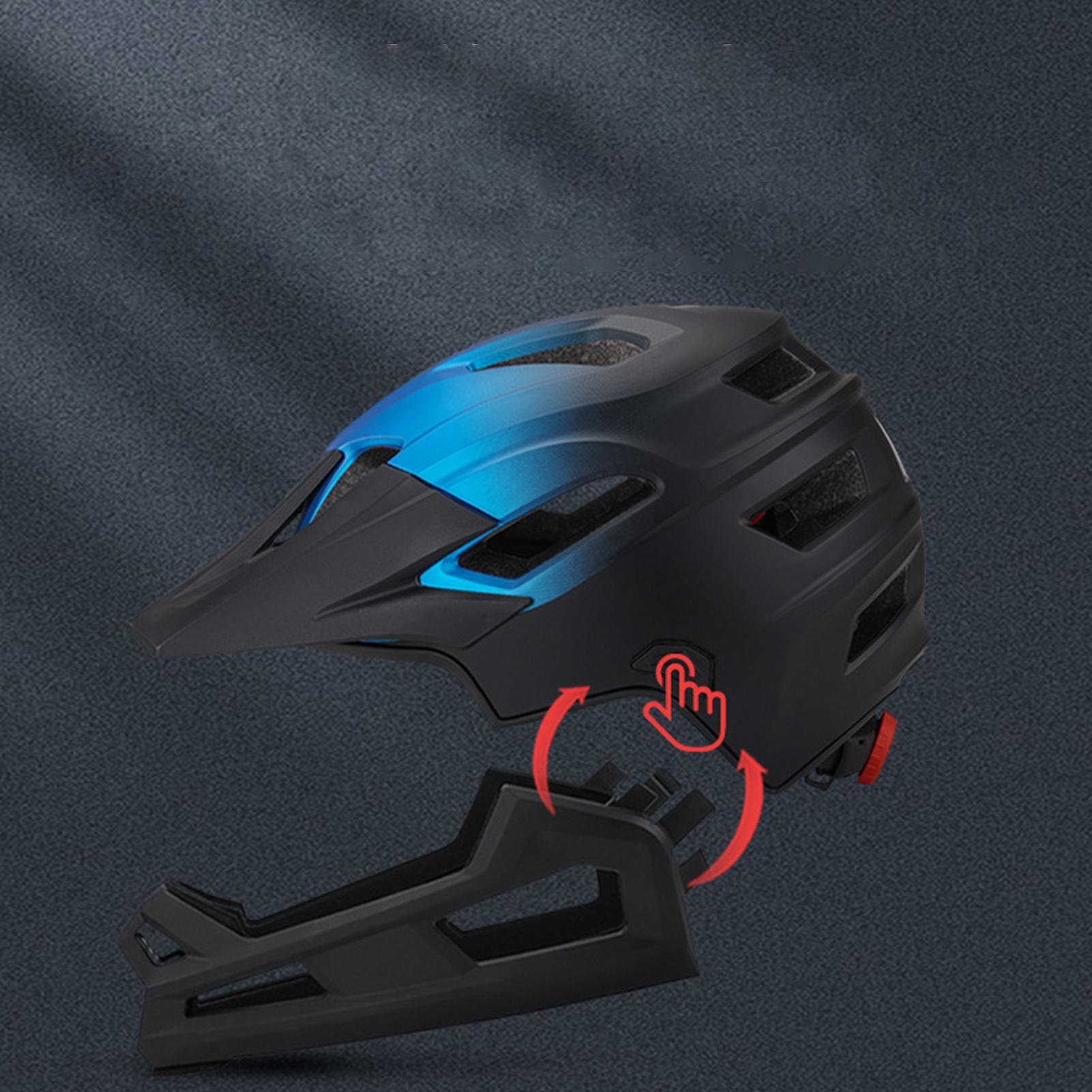 Detachable Full Face Bicycle H - Mountain Biking Helmet Kids recension och pris
