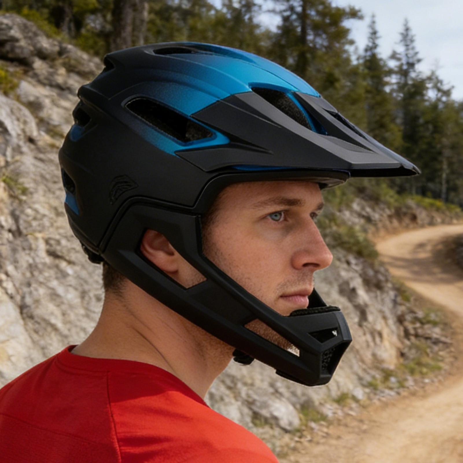 Detachable Full Face Bicycle H - Mountain Biking Helmet Kids recension och pris