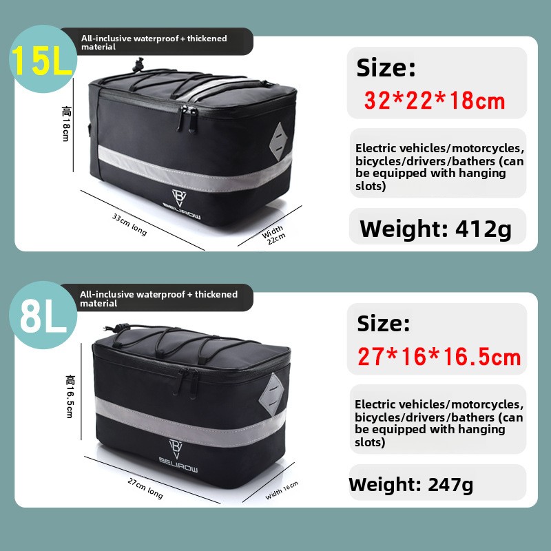 8L/15L Bicycle back camel bag  - Mountain Biking Fanny Pack recension och pris