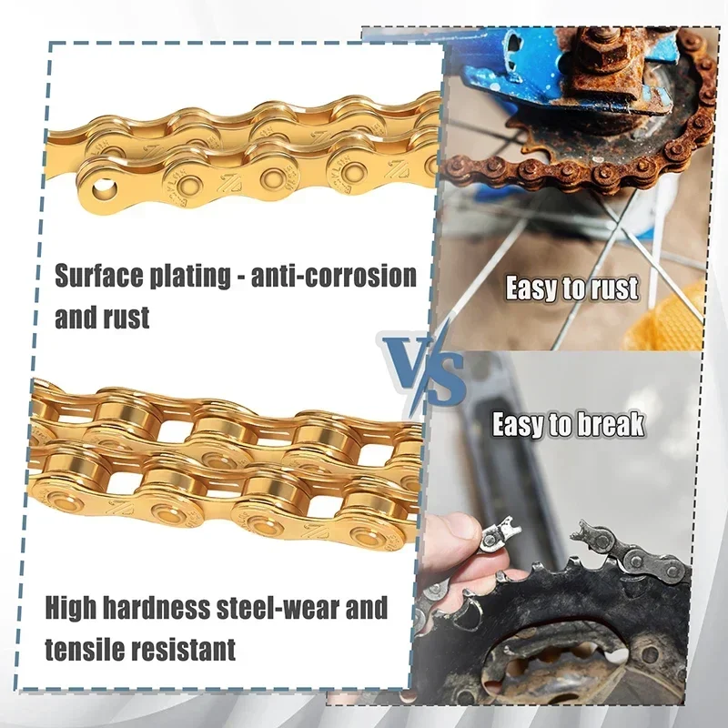 BUCKLOS Bicycle Chain 9v 10v O - Mountain Biking Bc recension och pris