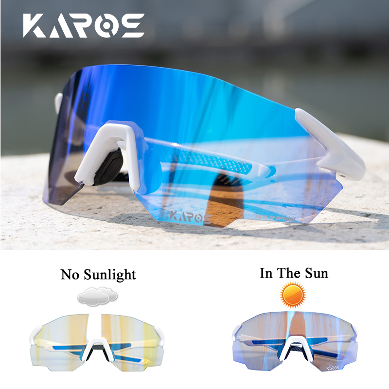 KAROS Photochromic Cycling Gla - Mountain Biking Sunglasses recension och pris