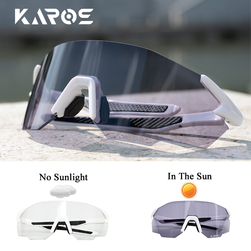 KAROS Photochromic Cycling Gla - Mountain Biking Sunglasses recension och pris