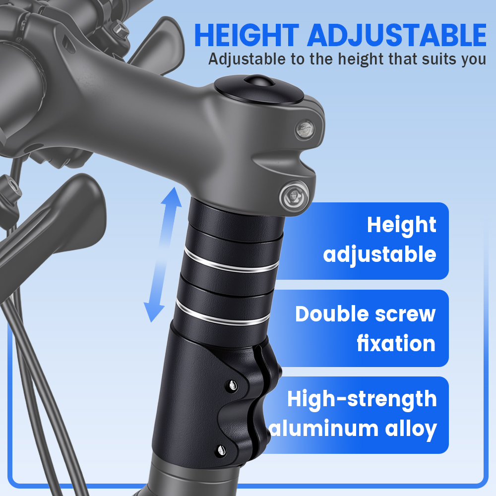 Bike Stem Fork Extender Handle - Handlebar Riser Stem recension och pris