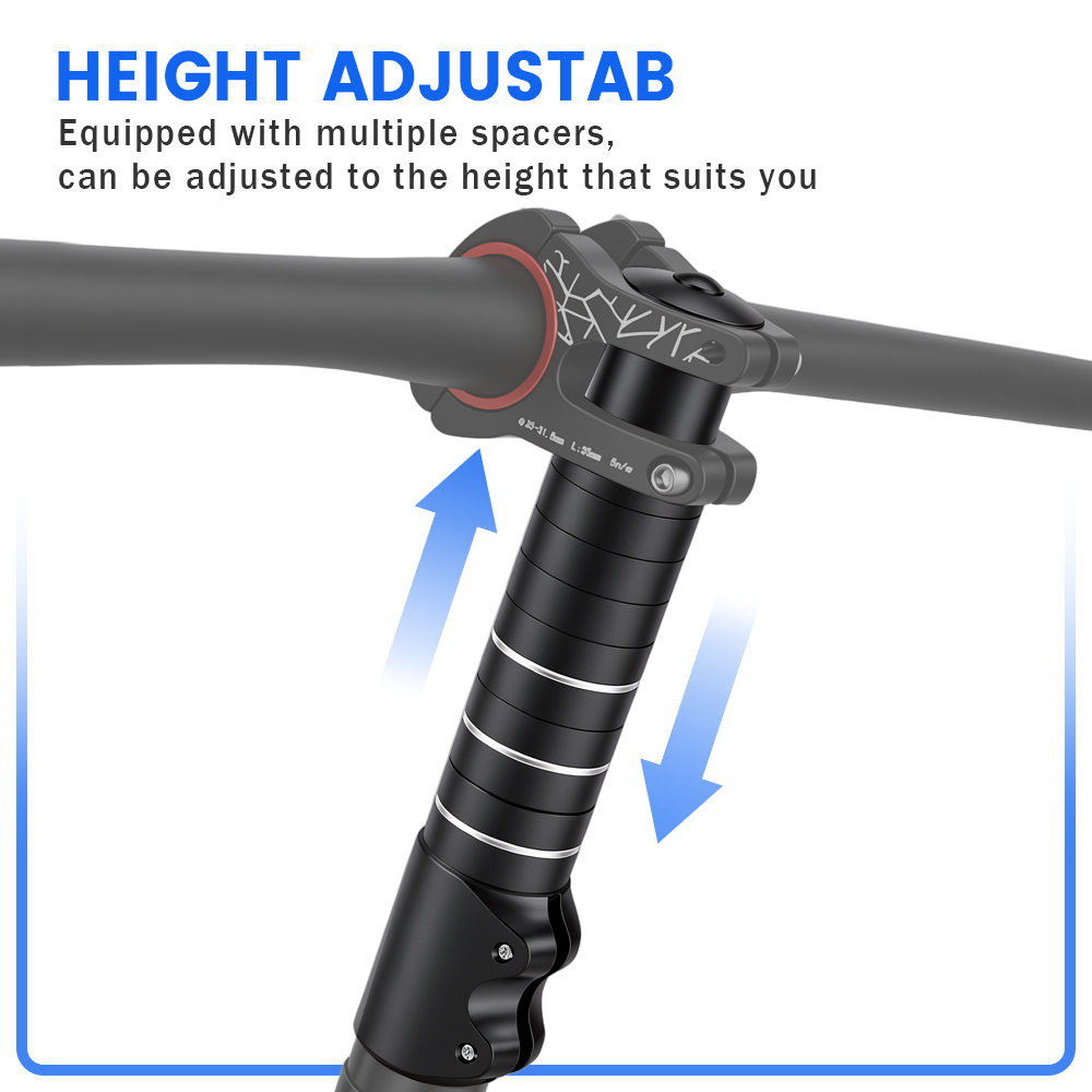 Bike Stem Fork Extender Handle - Handlebar Riser Stem recension och pris